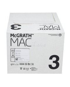 McGrath Mac lames laryngo. stériles T3 - 50pc