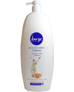 LOV'YC Gel douche amande et miel - 2L + pompe