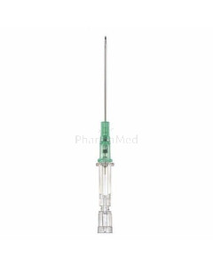 INTROCAN SAFETY PUR 18G 1.3X45mm vert (50pc)