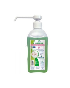 Savon mains GREEN 'R Amande + pompe ..(500ml)