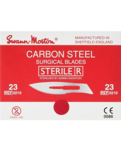 Lames bistouri Stérile S&M - N°23 - 100pc