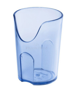 Verre Découpe nasale 16cl Bleu