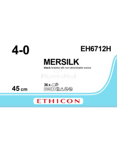 MERSILK 4/0 EH6712H 45cm - 36draden