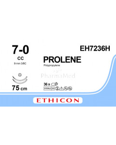 PROLENE 7/0 EH7236H CC 75cm - 36draden