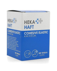 HEKA HAFT bandage adhésif 8cm x 4m - 1pc