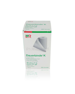 Elastisch windsel DAUERBINDE K 10cmx7m