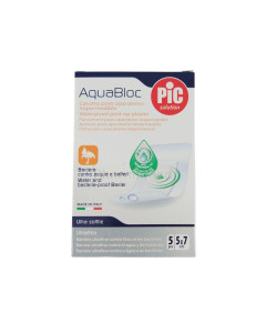 AQUABLOC Pansements post-op transp 5x7cm - 5pc