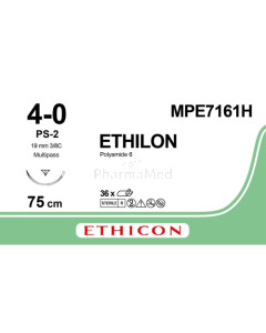 ETHILON 4/0 MPE7161H PS-2 75cm - 36draden