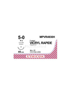 VICRYL RAPID 5/0 MPVR4930H 13mm 45cm P-3 MP - 36fils