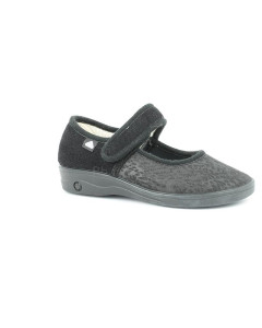 Pantoffels Lycra RUIZ JASMINE Zwart 41