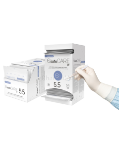 Steriele latex chirurgische handschoenen SafeCare pf zonder poeder - M8