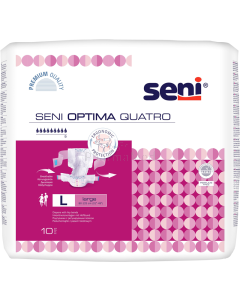 SENI Optima Quatro Change complet Ceinture Large - 10pc