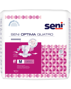 SENI Optima Quatro Kleefluier met heupband Medium - 10p