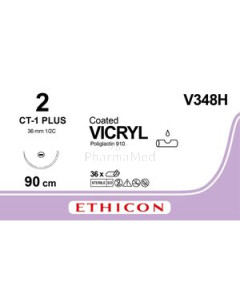 VICRYL 2 V348H CT-1 90cm - 36draden