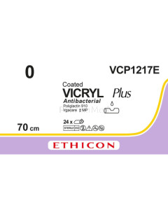 VICRYL PLUS 0 VCP1217E 70cm - 24draden