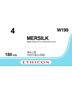 MERSILK 4 W199 180cm - 12draden