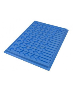 WIEGAND Plateau 51 pour 17 cassettes et 53 gobelets + sol - 1pc