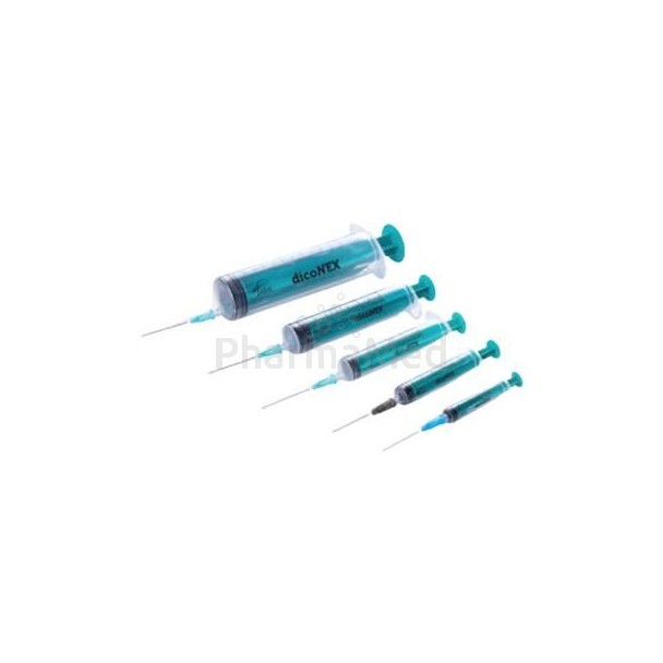 Seringues montées Zarys DicoNex 10ml + 0.8x40mm - 100pc