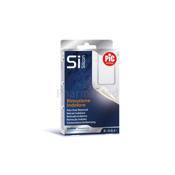 SI SILICON Pans. indolore post-op - 4x8,6cm - 8pc