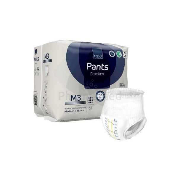 ABENA Pants Premium - M3 - 2400ml/8g - 15pc