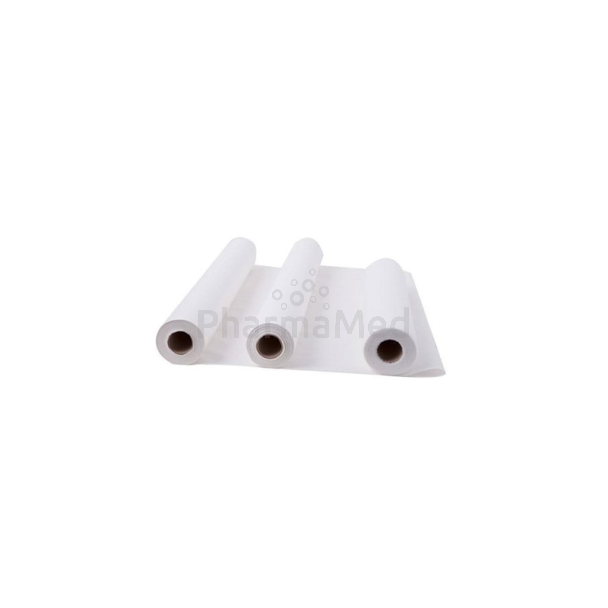 Draps d'examens cellulose 2plis 59cm x 50m - 9 rouleaux