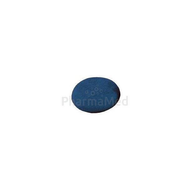 Coussin bouée mousse visco+housse éponge bleu