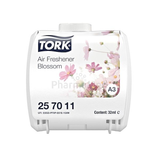 Désodorisant permanent TORK - jardin fleuri - 32ml x 6pcs