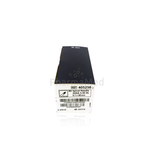 Aiguilles BD SPINAL 22Gx3½