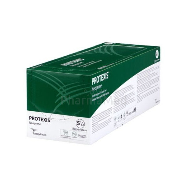 PROTEXIS Neoprene chirurgische handschoenen poedervrij - 6 - 50pr
