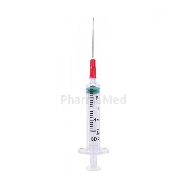 Seringue de transfert BD Blunt 5ml + 18Gx1 -100pc