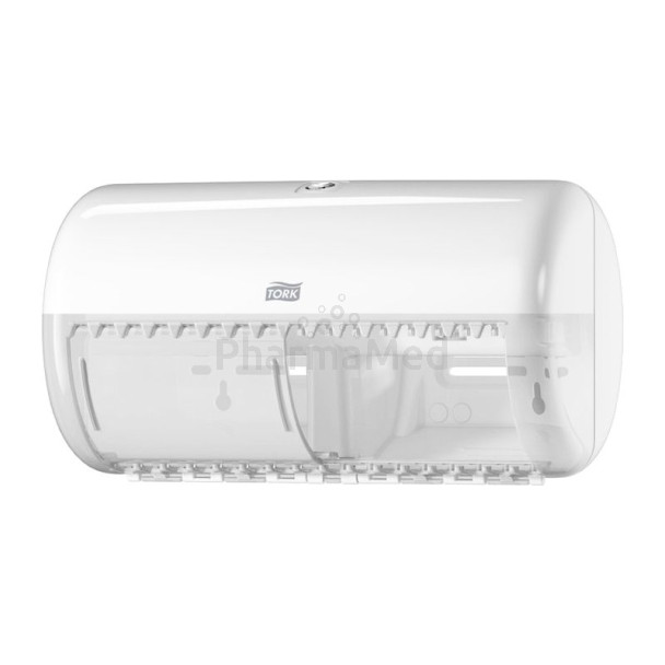 Distributeur pap. hyg. blanc TORK double(1pc)