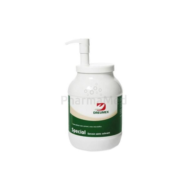 Savon pâteux Dreumex à microbilles + pompe - 2.8kg