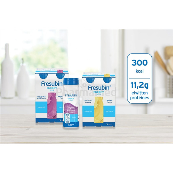 Fresubin Energy Drink - Banane - 4x200 ml