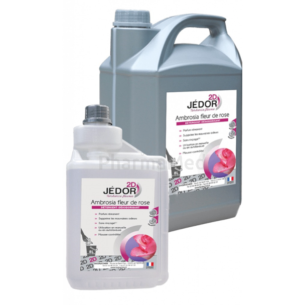 Nettoyant surfaces JEDOR - Fleurs de roses - 5L