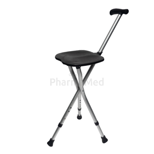 Canne siège pliante - Max 136kg