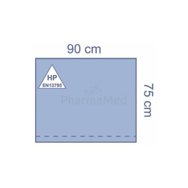 Champ MEDLINE Essential 98x75 adhésif 92cm - 60pc