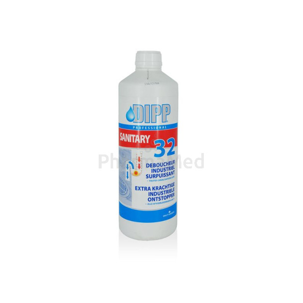 DIPP 32 déboucheur surpuissant sanitaires(1L)