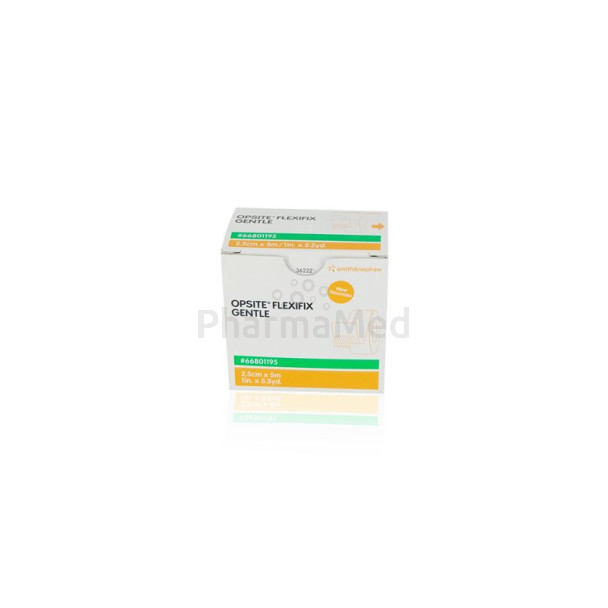 OPSITE FLEXIFIX GENTLE 2,5cmx5m - 1rl