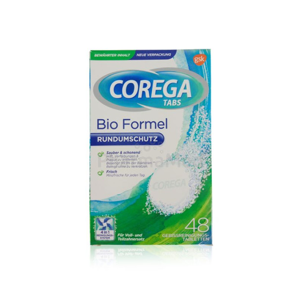 COREGA comprimés eff. appareil dent. (48tab)