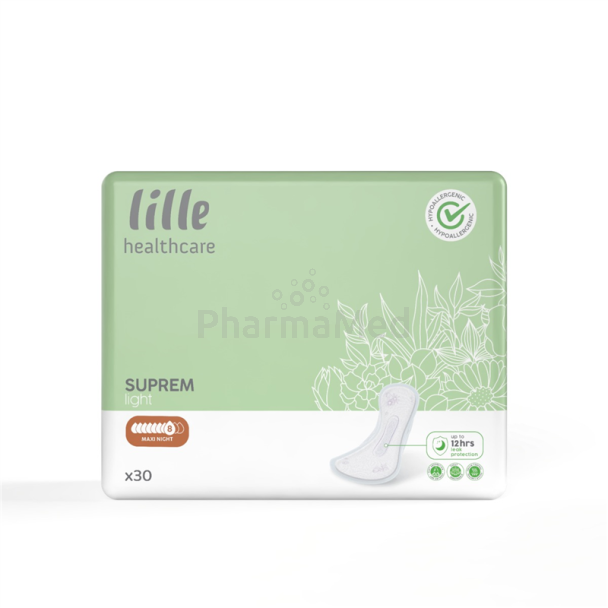Couche anatomique LIL light Maxi Night 8g - 30pc