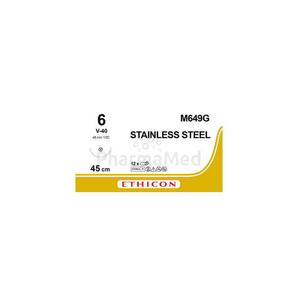 Staaldraden M649G USP6 V-40 48mm 45cm - 12 draden