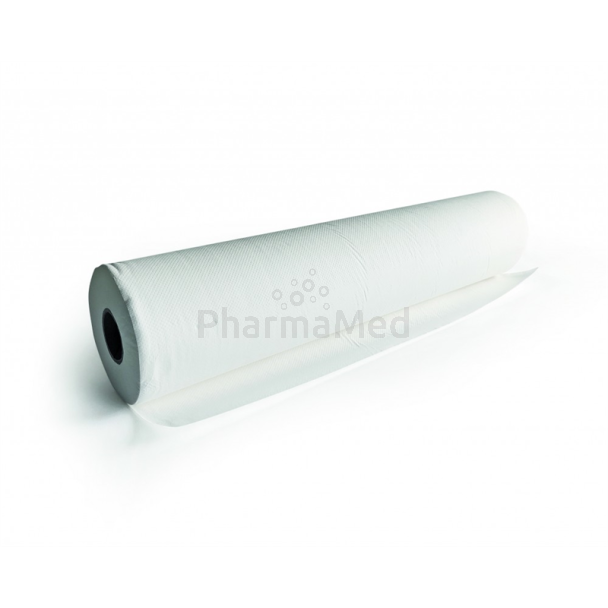 Draps d'examens gauffrés 48cm x 50m - 8 rouleaux
