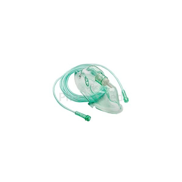 Masque à oxygène avec tuyau 210cm X-Large - 1pc