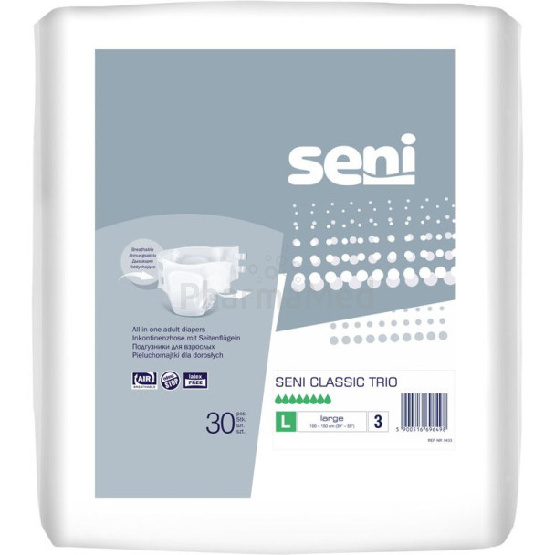 Change complet SENI CLASS Trio - M 8g - 30pc