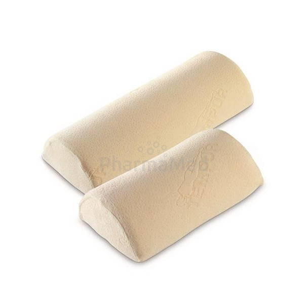 Coussin TEMPUR Universel - housse velours crème 50x20x10cm - 1pc