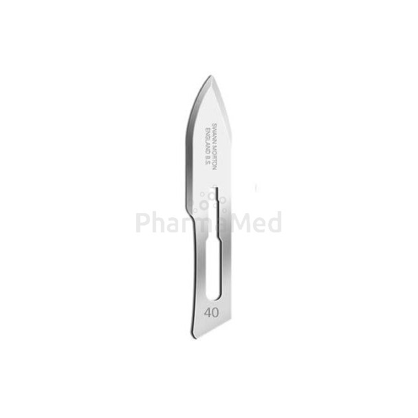 Lames bistouri Stérile S&M - N°40 - 100pc