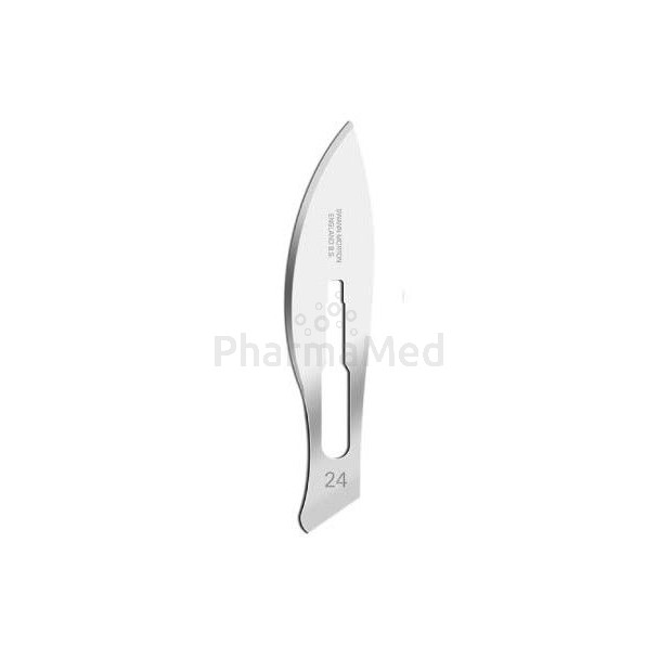 Lames bistouri Stérile S&M - N°24 - 100pc