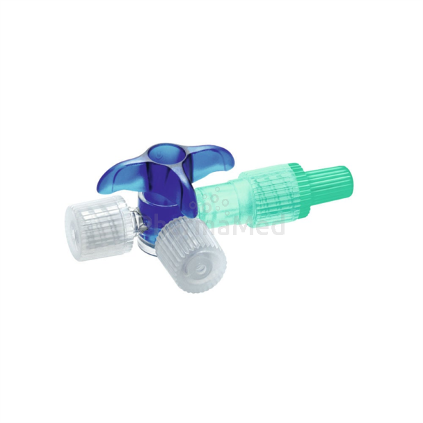 Robinet 3 voies luer DISCOFIX Bleu ...(100pc)