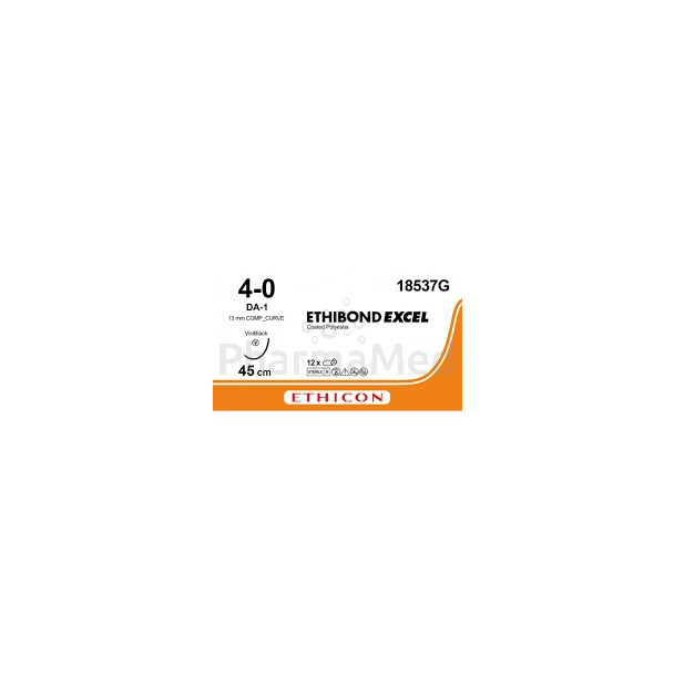 ETHIBOND EXCEL 4/0 18537G DA-1 45cm - 12fils