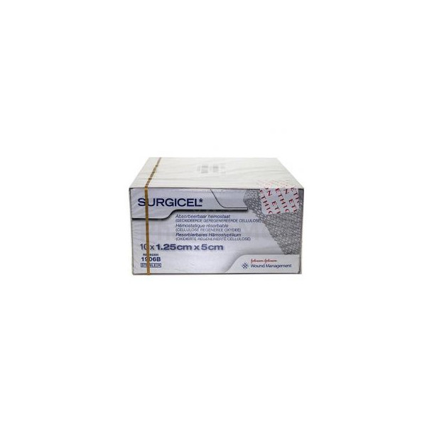 Surgicel classique 1.25x5cm 1906B - 10pc
